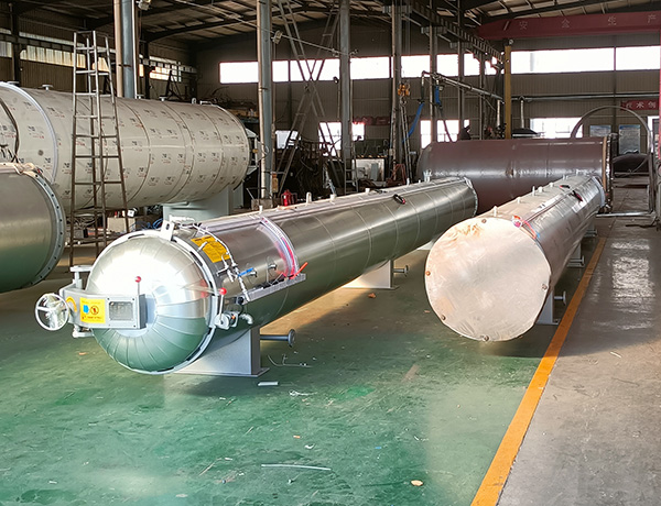 长胶管蒸汽加热硫化罐